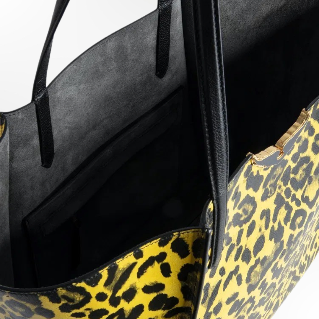 Le Borderline Leopard Bag