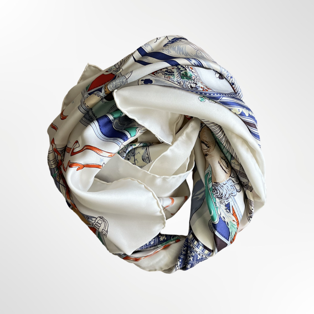 Mon Ami Pierrot Silk Scarf