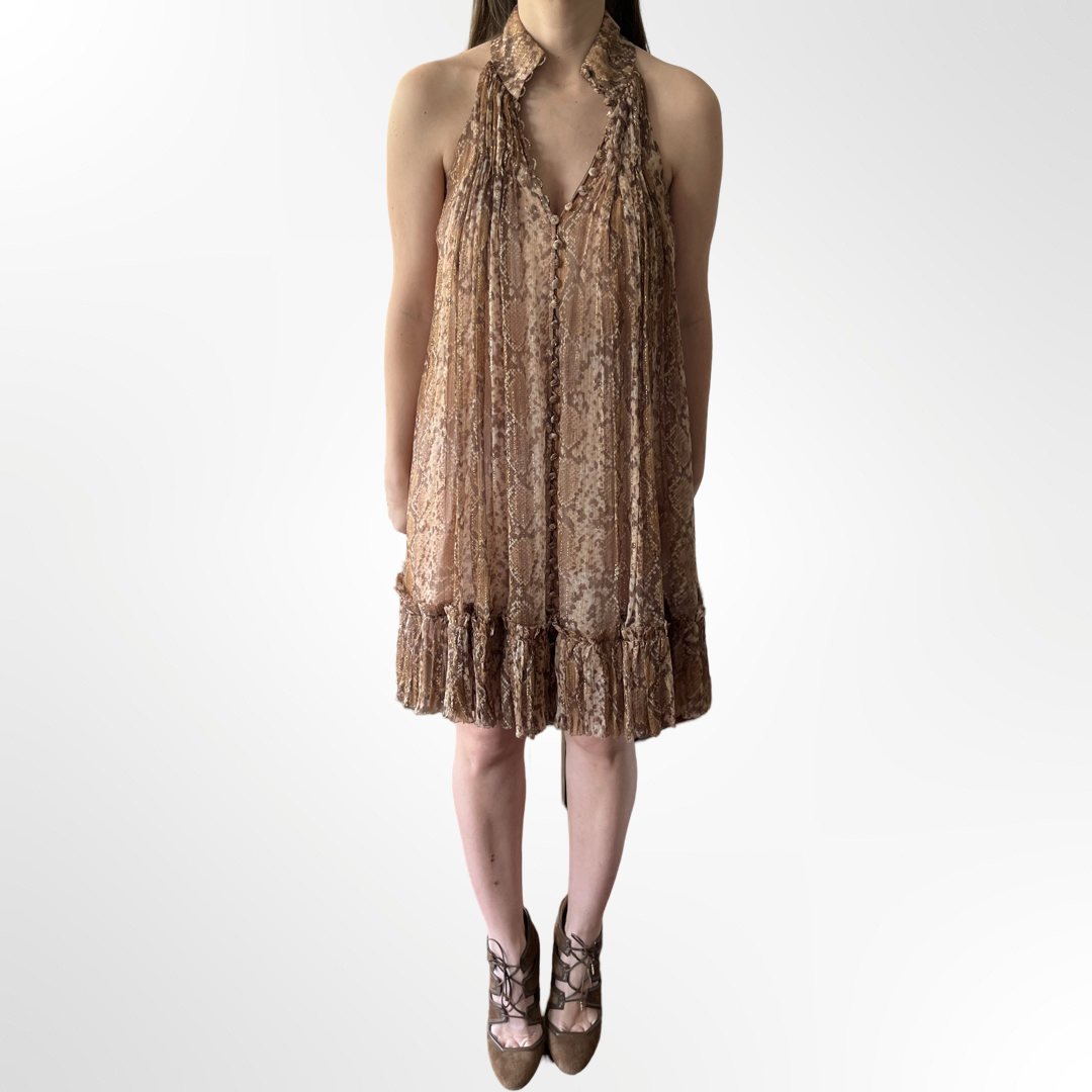 Botanica Python Neck Dress- T.S