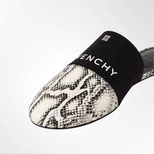 Snakeskin Mules - T.38