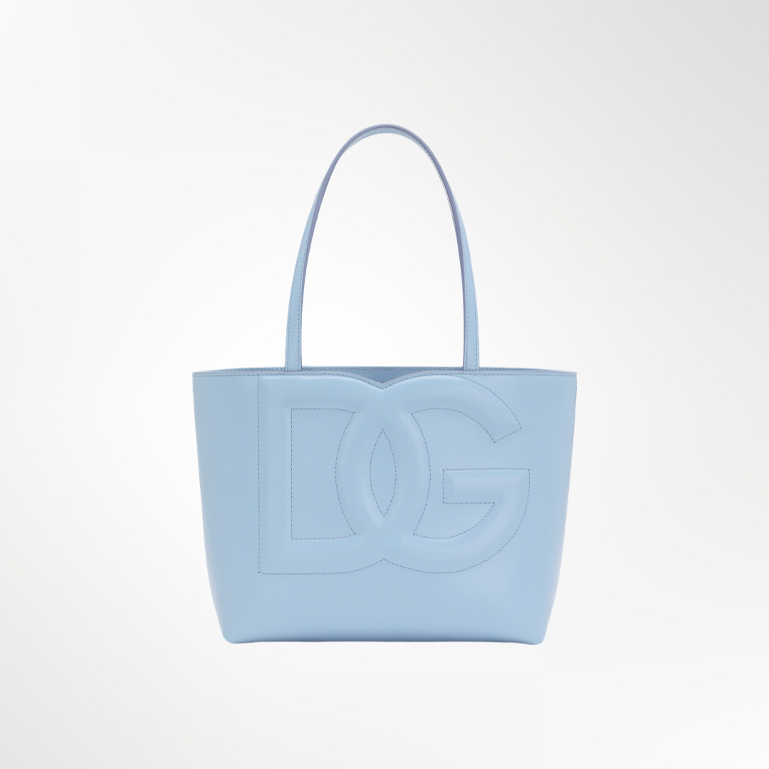 Small calfskin DG Logo Bag shopper