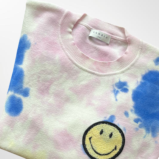 Tie-Dye Smiley Sweatshirt - T.M