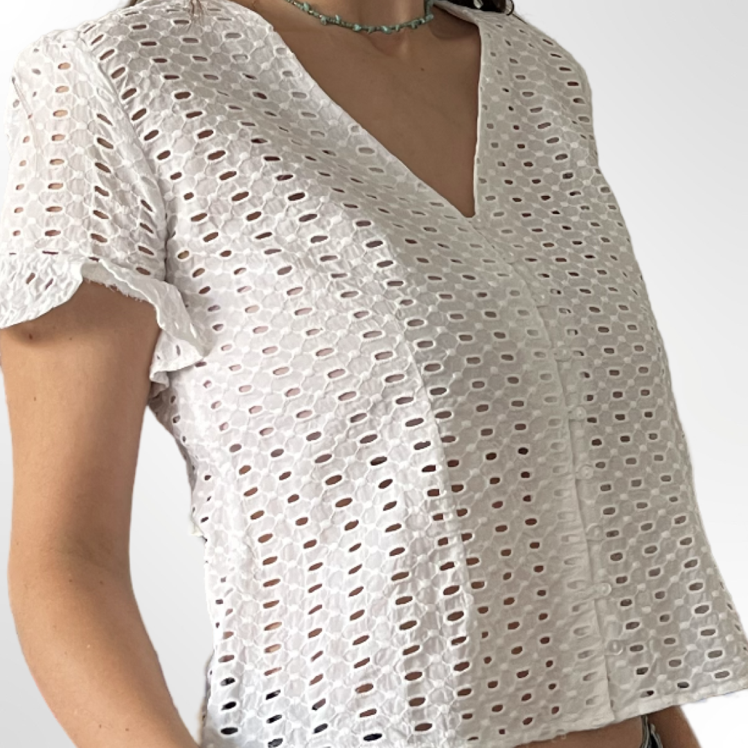 Camisa Broderie - T.S