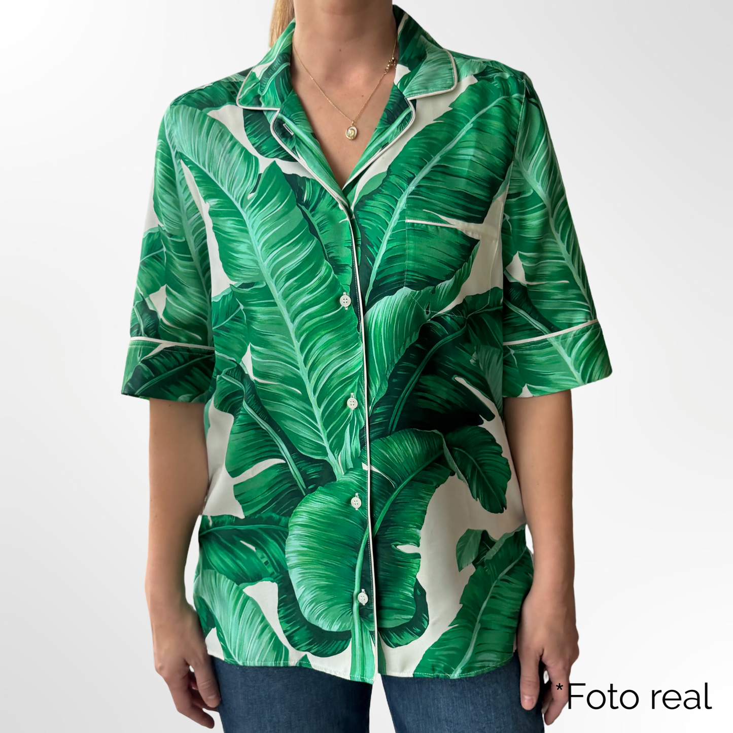 Camisa Twill Seda - T.40