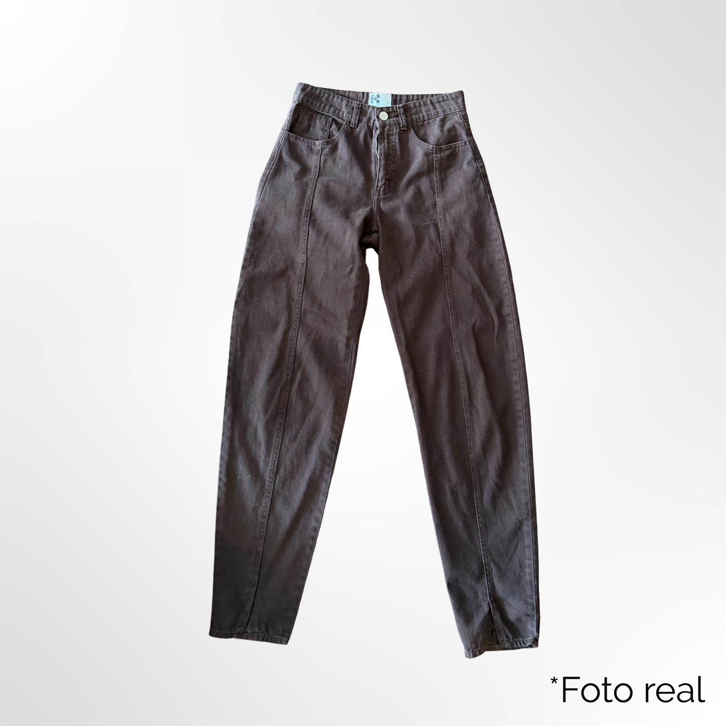Pantalón Denim Coffee - T.34