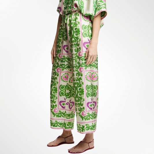 Pantalón Twill Seda - T.M