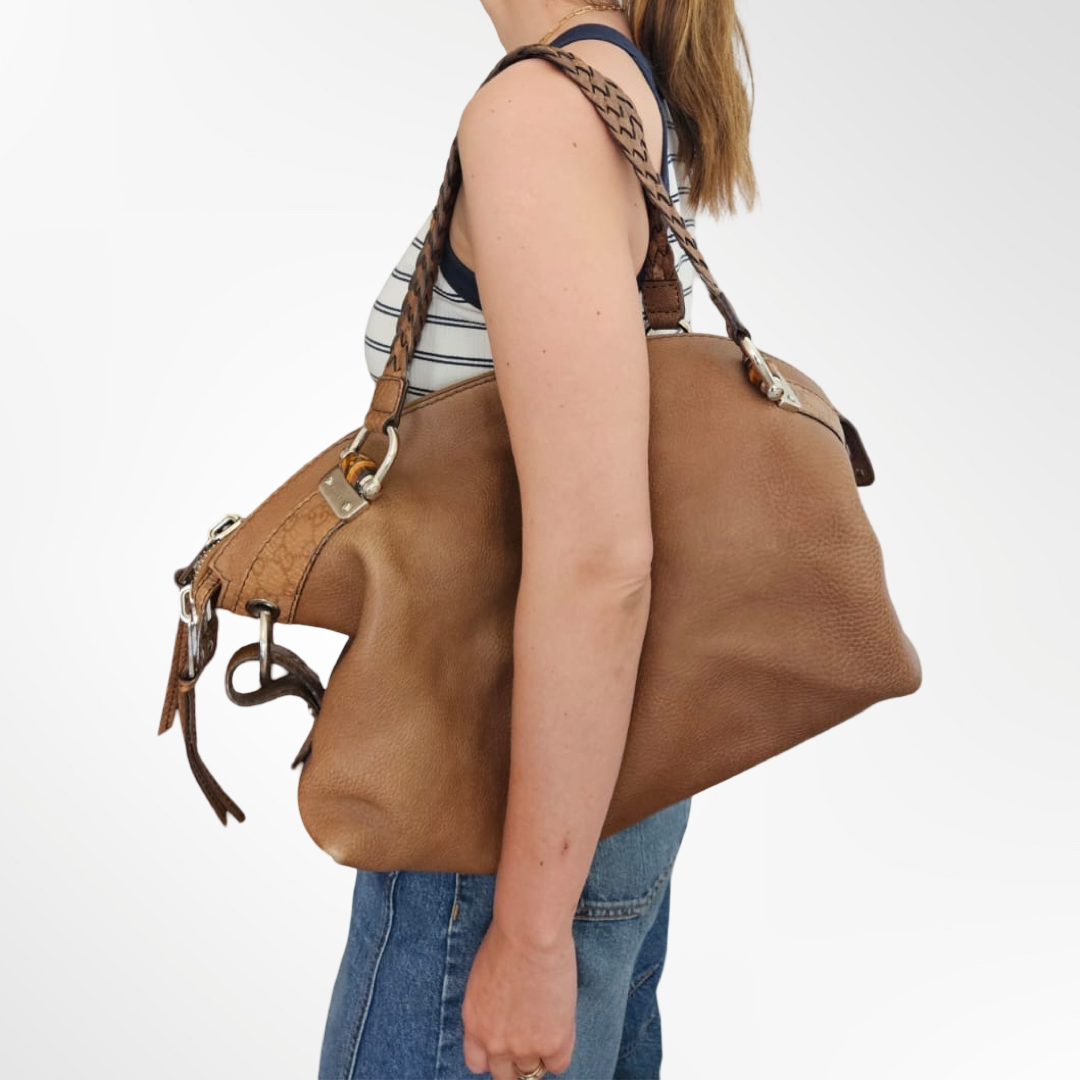 Medium Bamboo Bar Tote