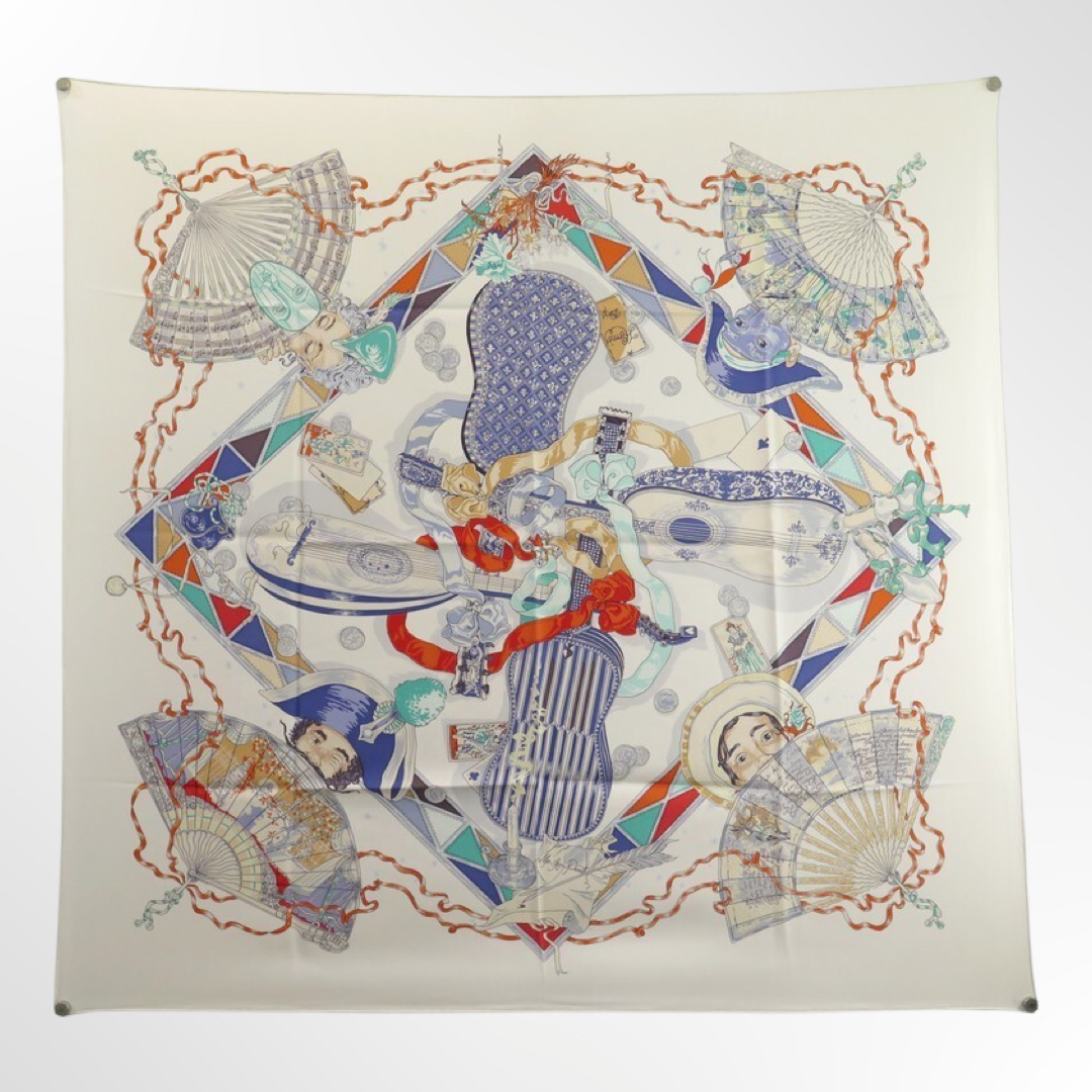 Mon Ami Pierrot Silk Scarf