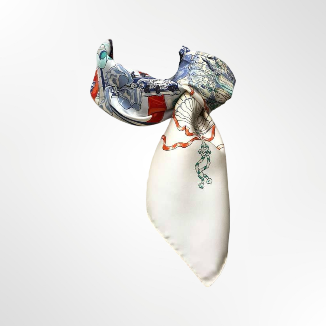 Mon Ami Pierrot Silk Scarf