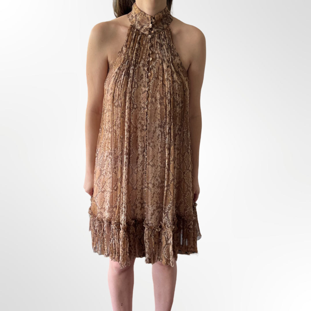Botanica Python Neck Dress- T.S