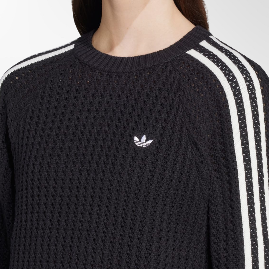 Knitted Crew Sweatshirt - T.L