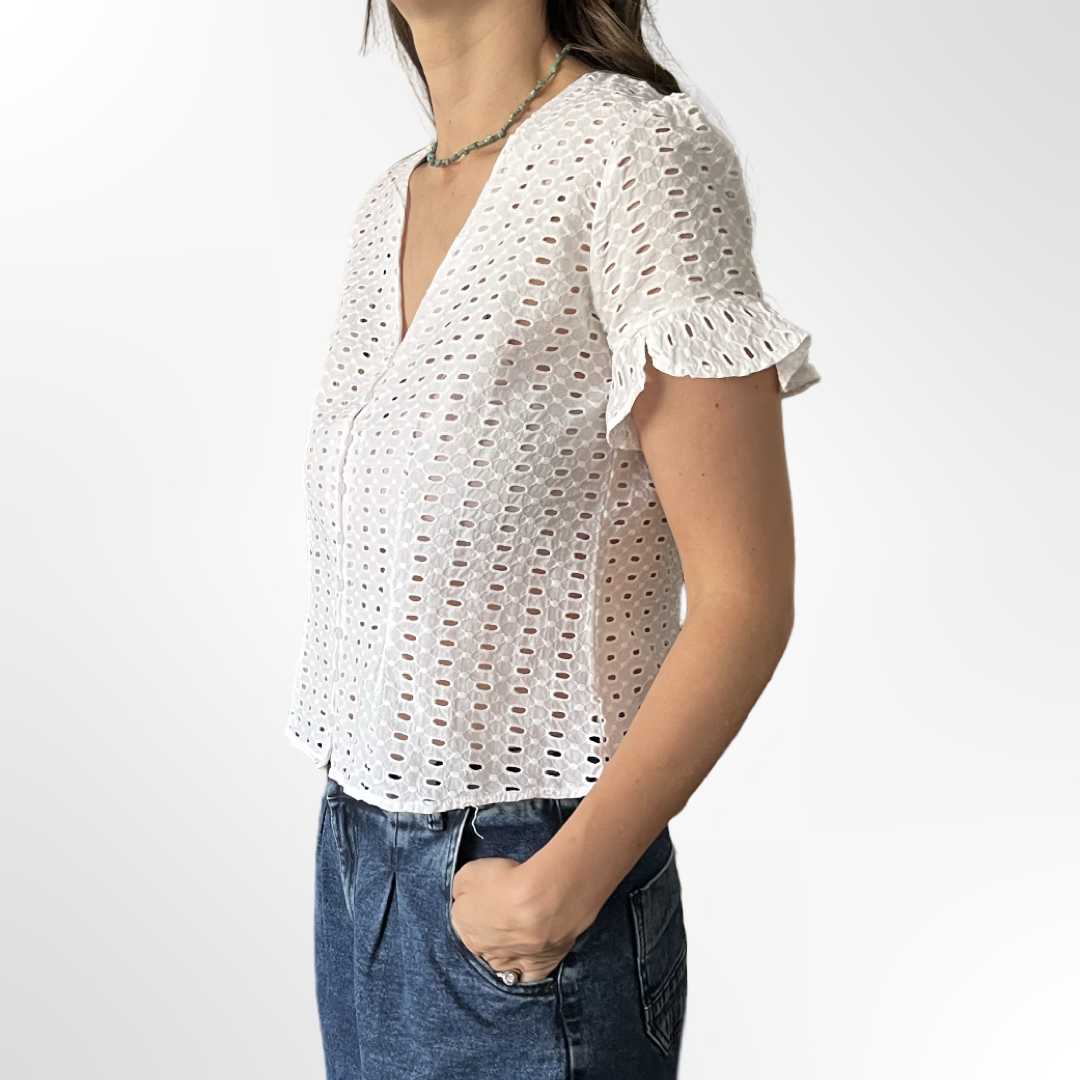 Camisa Broderie - T.S