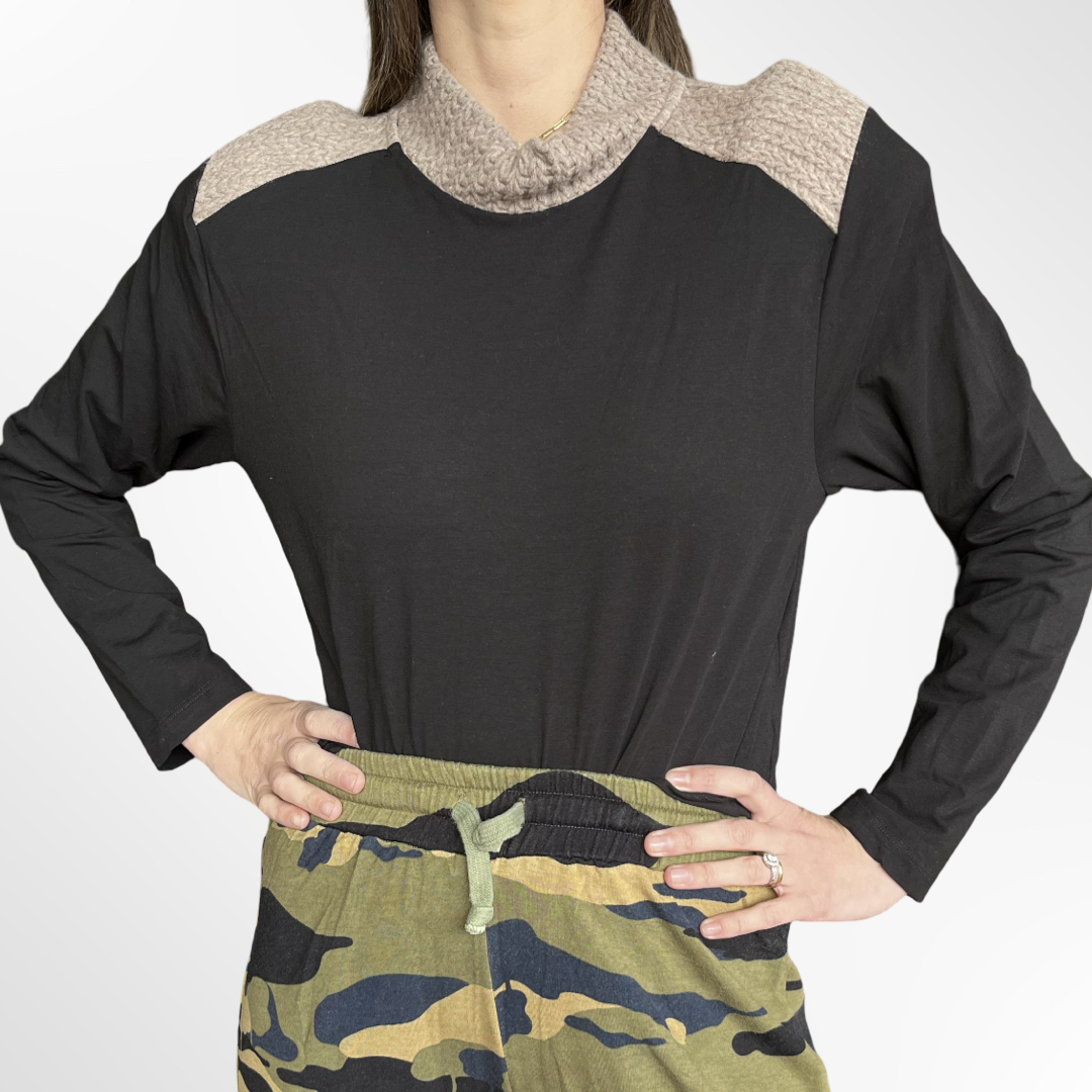 Polera Hombreras Zuki - T.L
