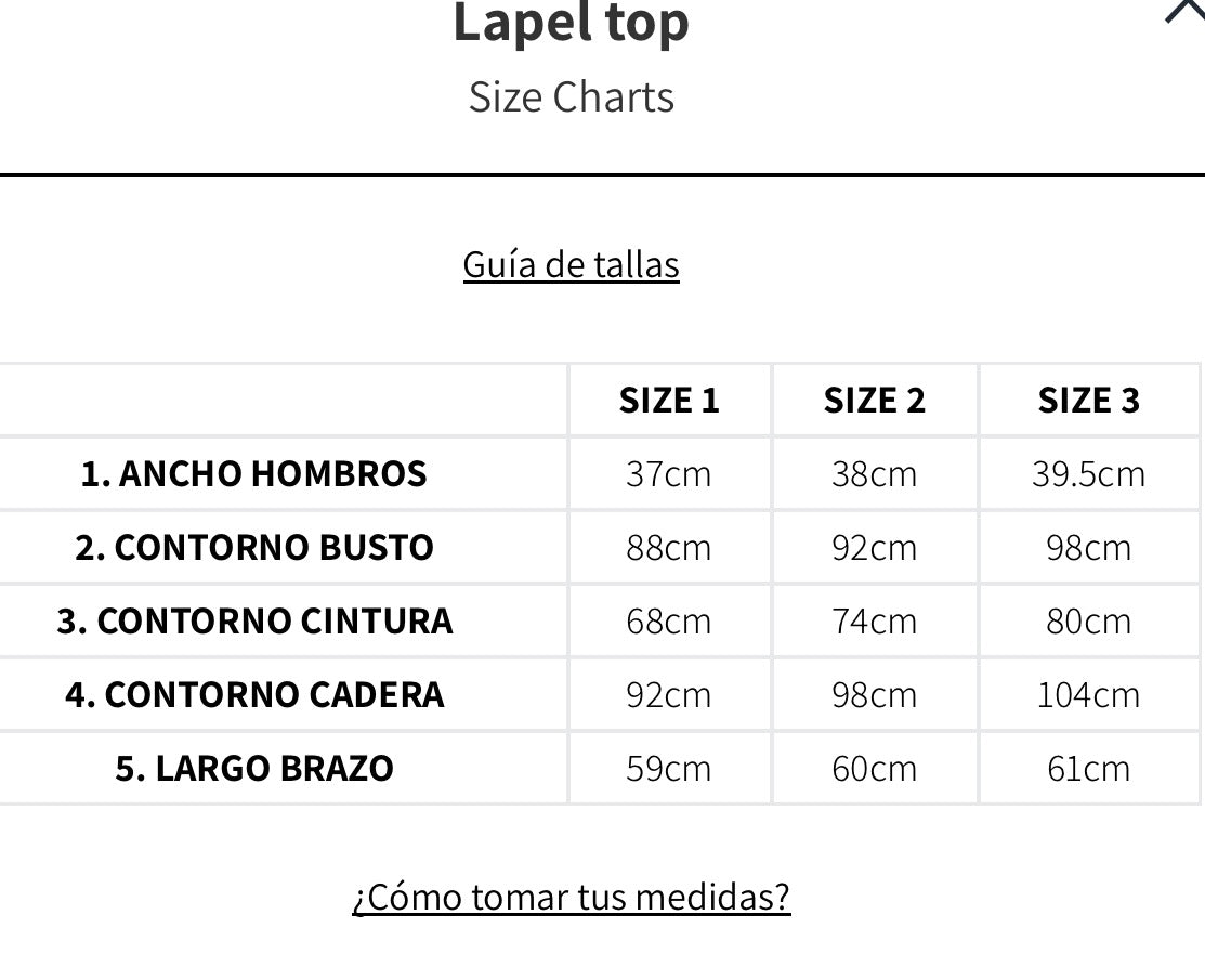 Lapel Top - T.S