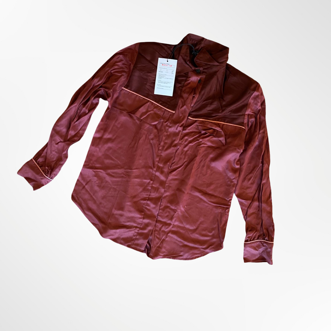Camisa Burdeo - T.M