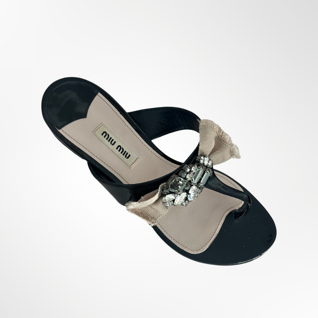 Bejeweled Sandals - T.38