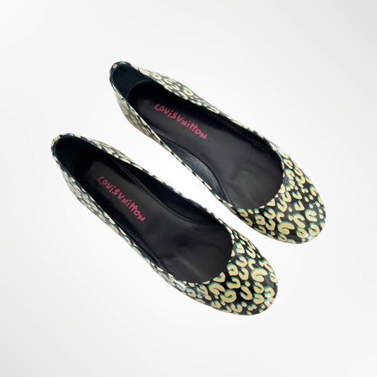 Feline Patent Ballerina Flats - T.37,5