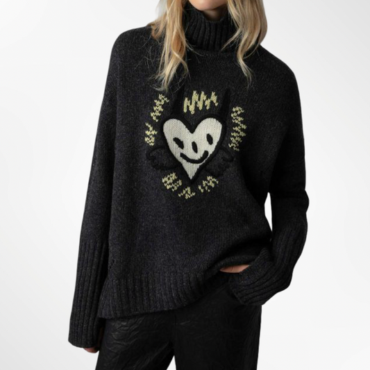 Alma Heart Sweater - T.S