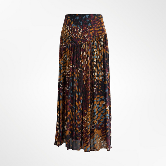 Ruffle Midi Skirt - T.S
