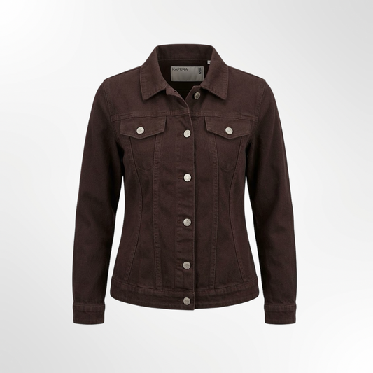 Chaqueta Denim Coffee - T.S