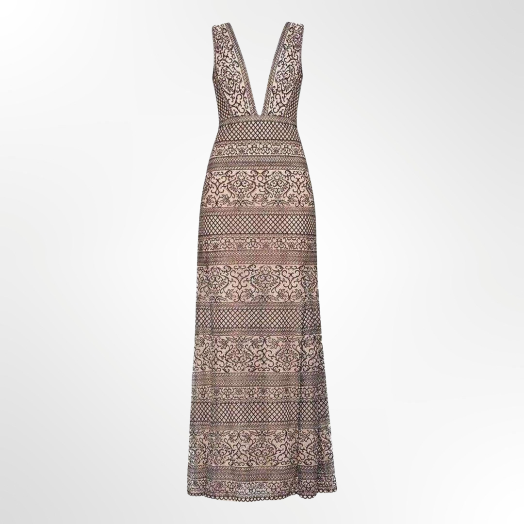 Aurora Embroidered Tulle - T.XS