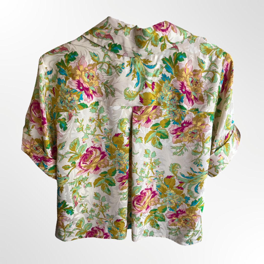 Short Notched Collar Shirt - T.S