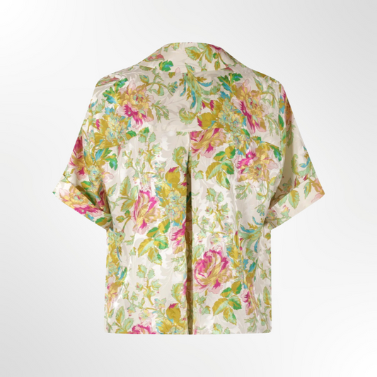 Short Notched Collar Shirt - T.S