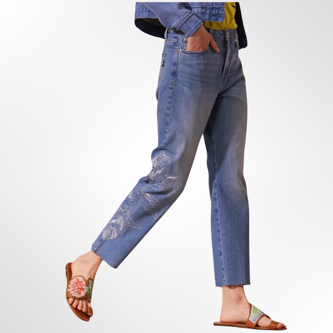 Jeans Dual Roses - T.36