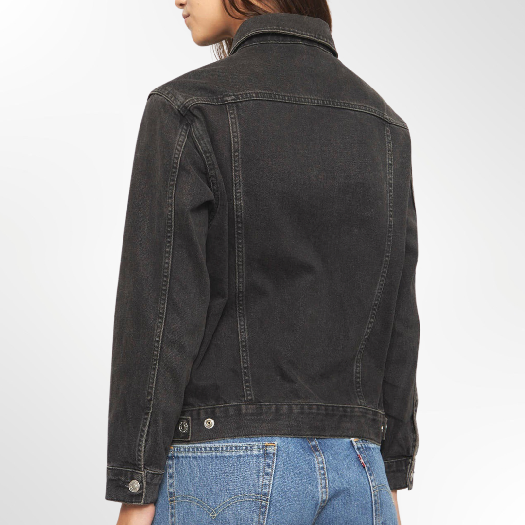 Denim Black Jacket - T.38