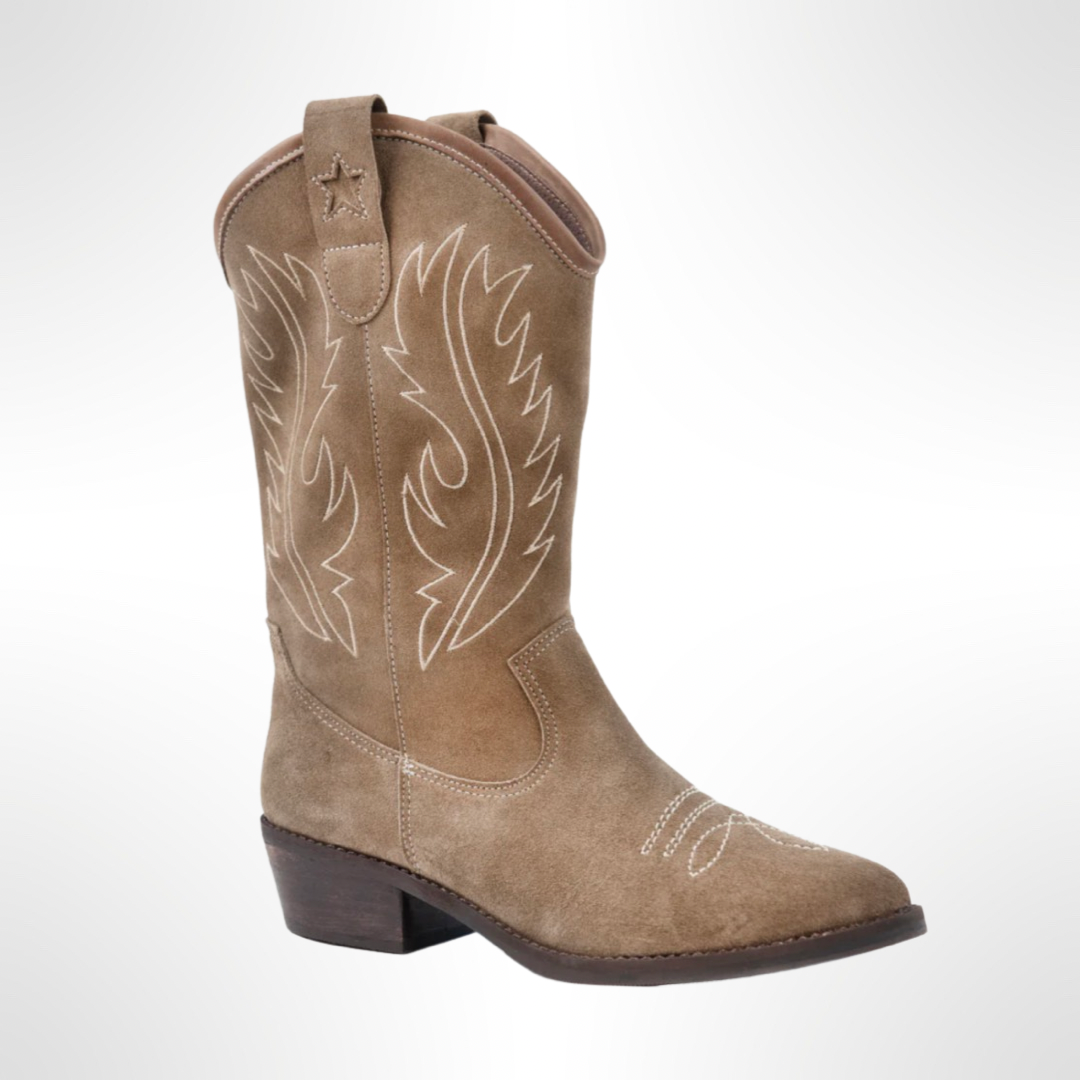 Bota Wester Beige - T.38