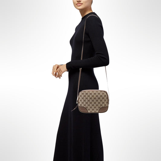 GG Canvas Mini Bree Crossbody Bag