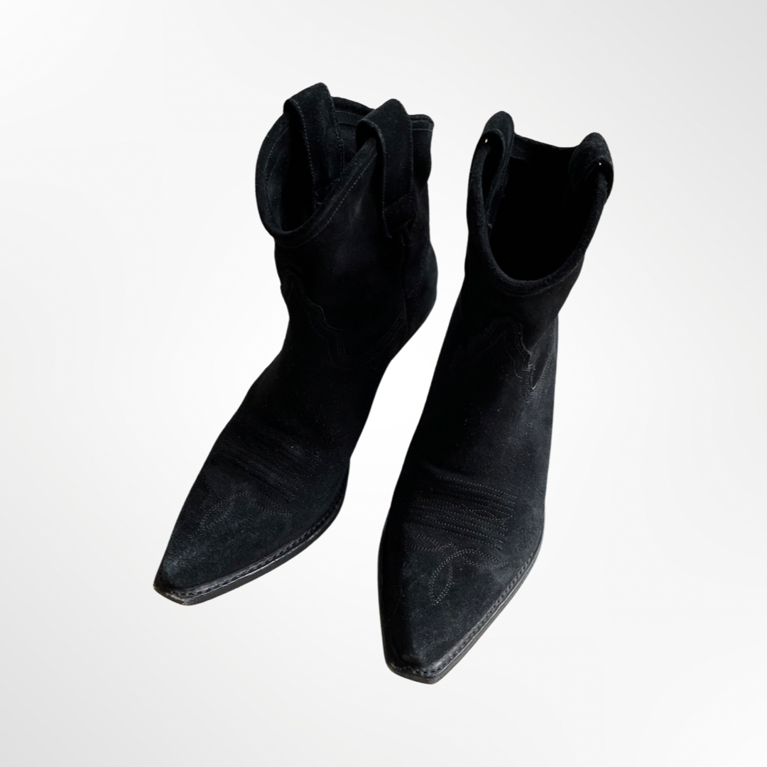 Botín Gorca Serraje negro - T.37