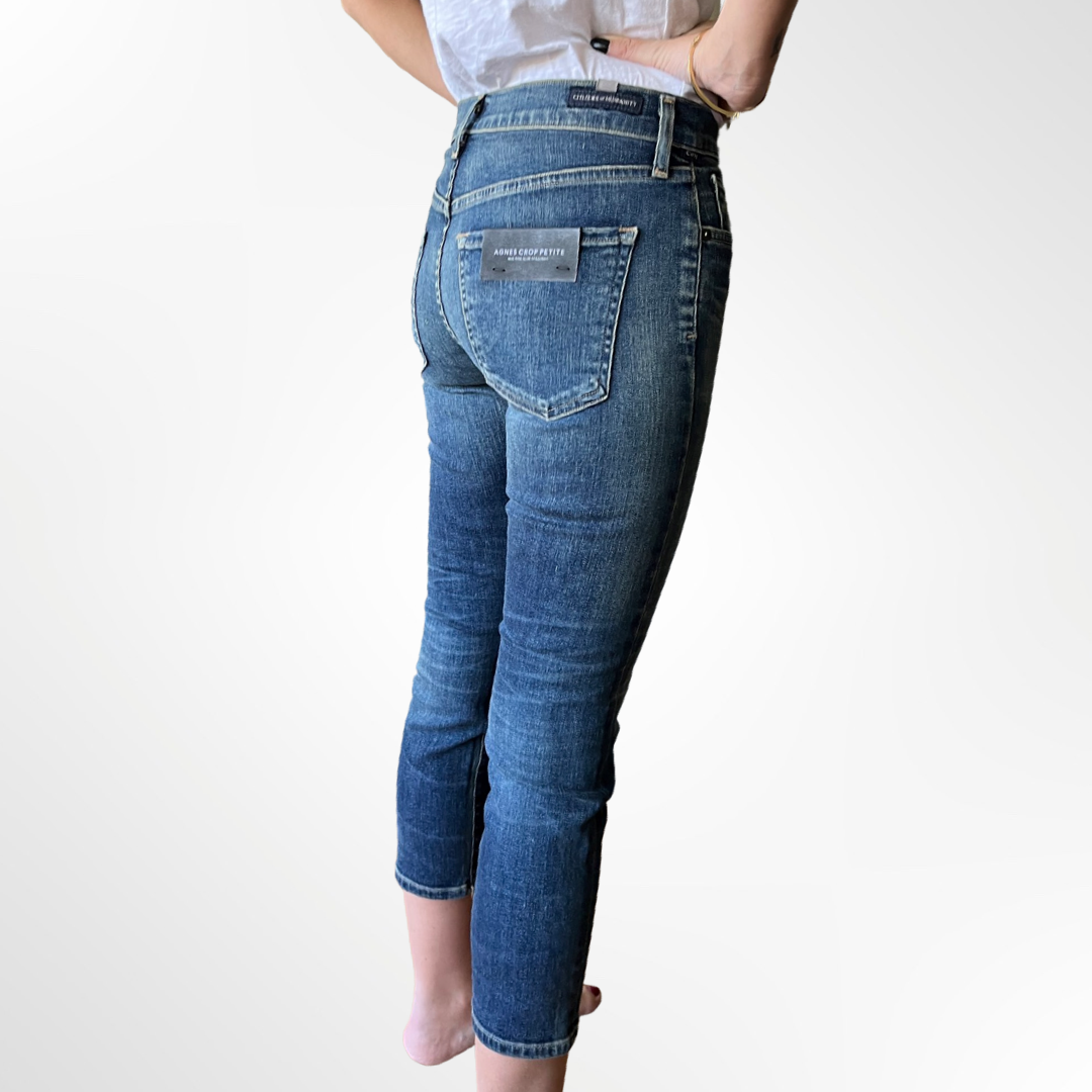Agnes Crop Straight Jeans - T.34/36