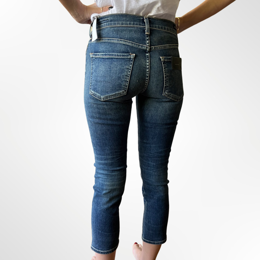 Agnes Crop Straight Jeans - T.34/36