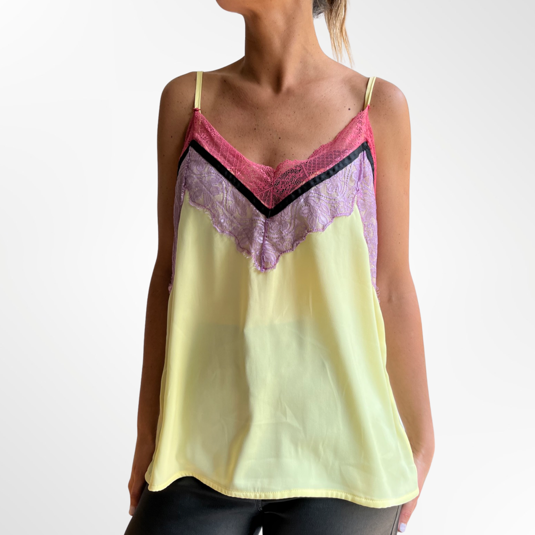 Top Mila Amarillo - T.S