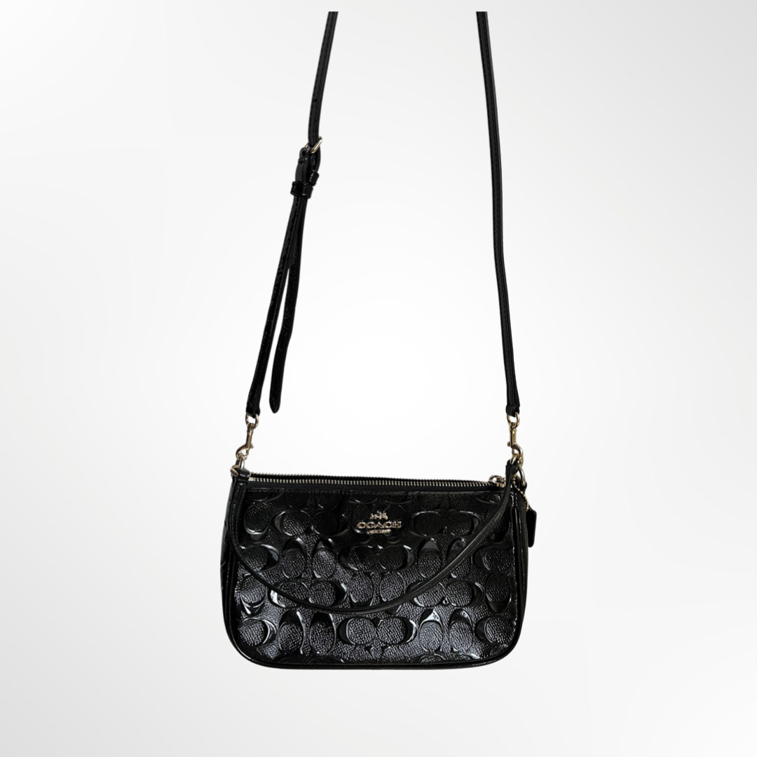 Cartera Swinger Pattern Leather