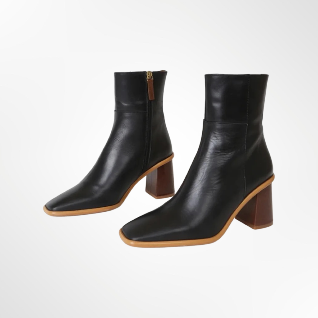 West black Vintage Boots - T.37