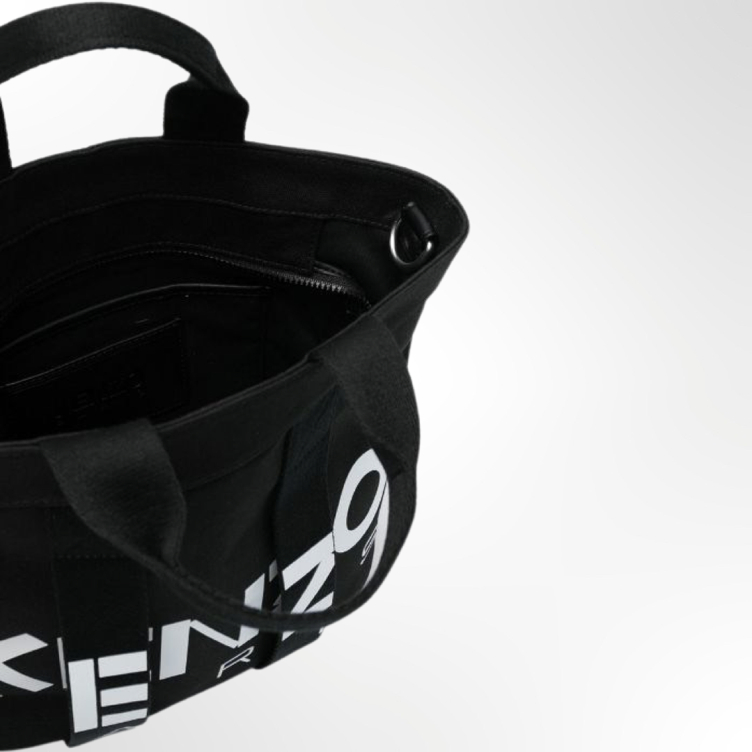 Logo Print Tote Bag