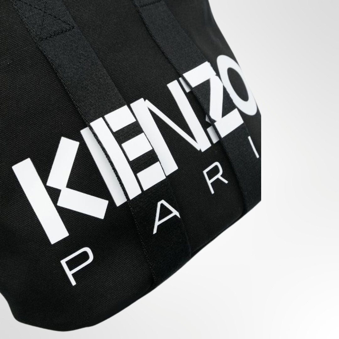 Logo Print Tote Bag