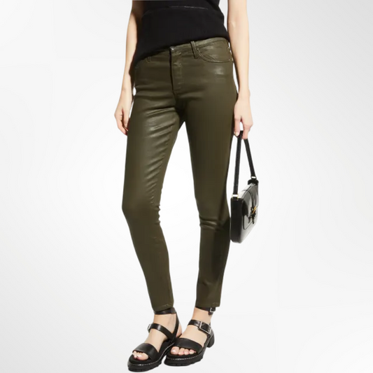 Farrah Mid Rise Coated - T.38/40