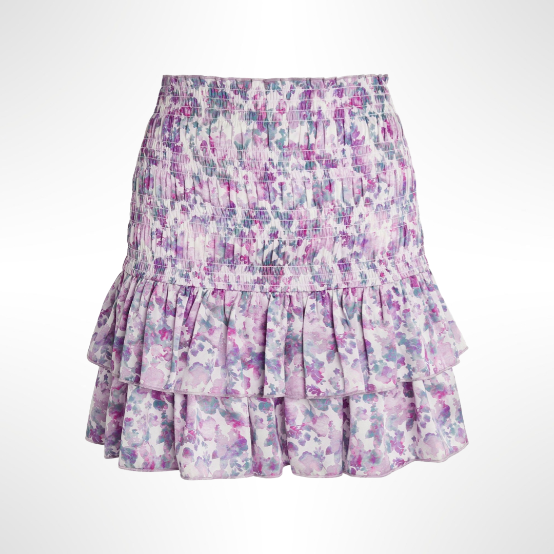 Juvard Smocked Mini Skirt - T.M