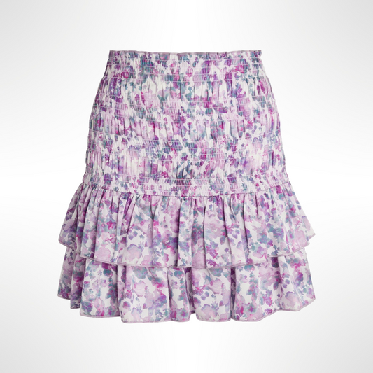 Juvard Smocked Mini Skirt - T.M