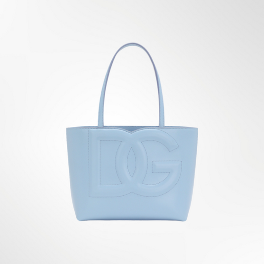 Small calfskin DG Logo Bag shopper