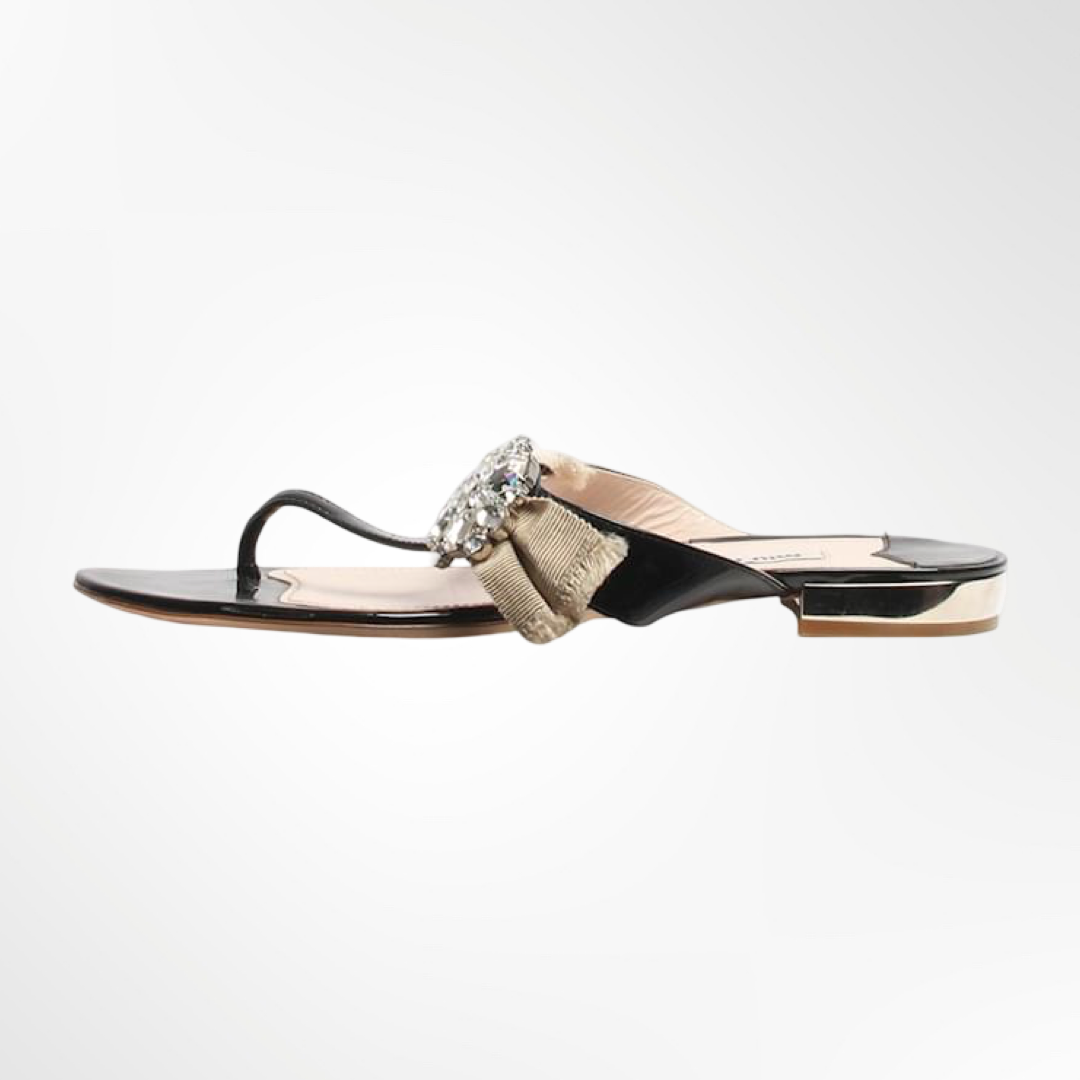 Bejeweled Sandals - T.38