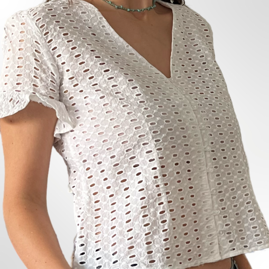 Camisa Broderie - T.S