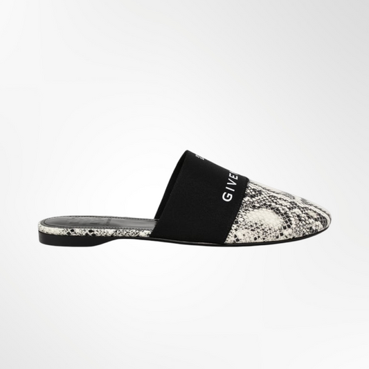 Snakeskin Mules - T.38