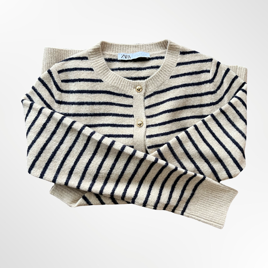 Stripped Cardigan - T.S