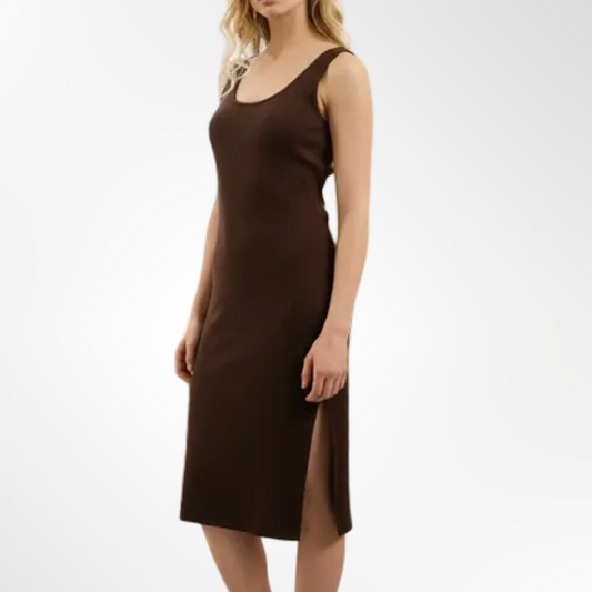 Vestido Coffe - T.XL