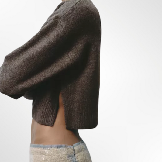 Slit Cardigan - T.S
