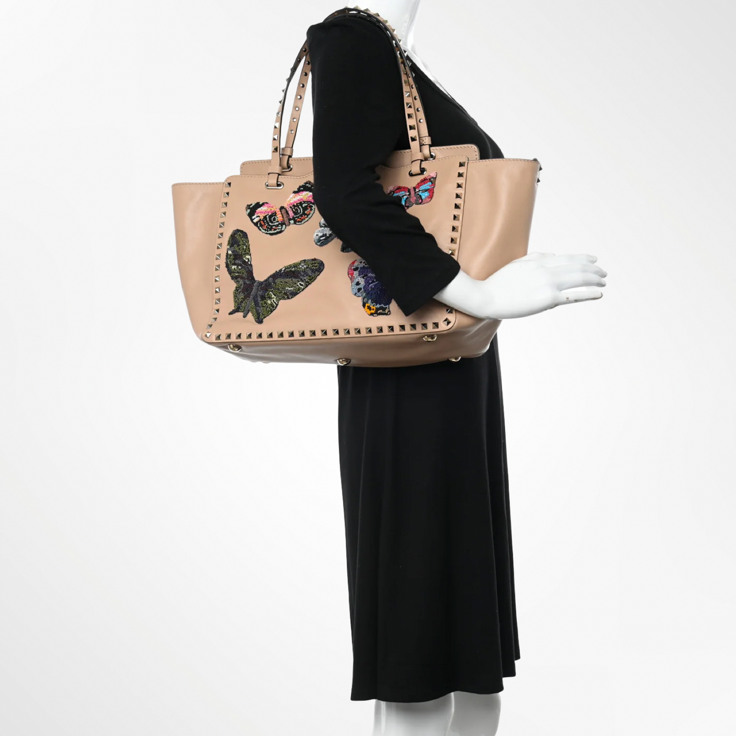 Butterfly Rockstud Tote